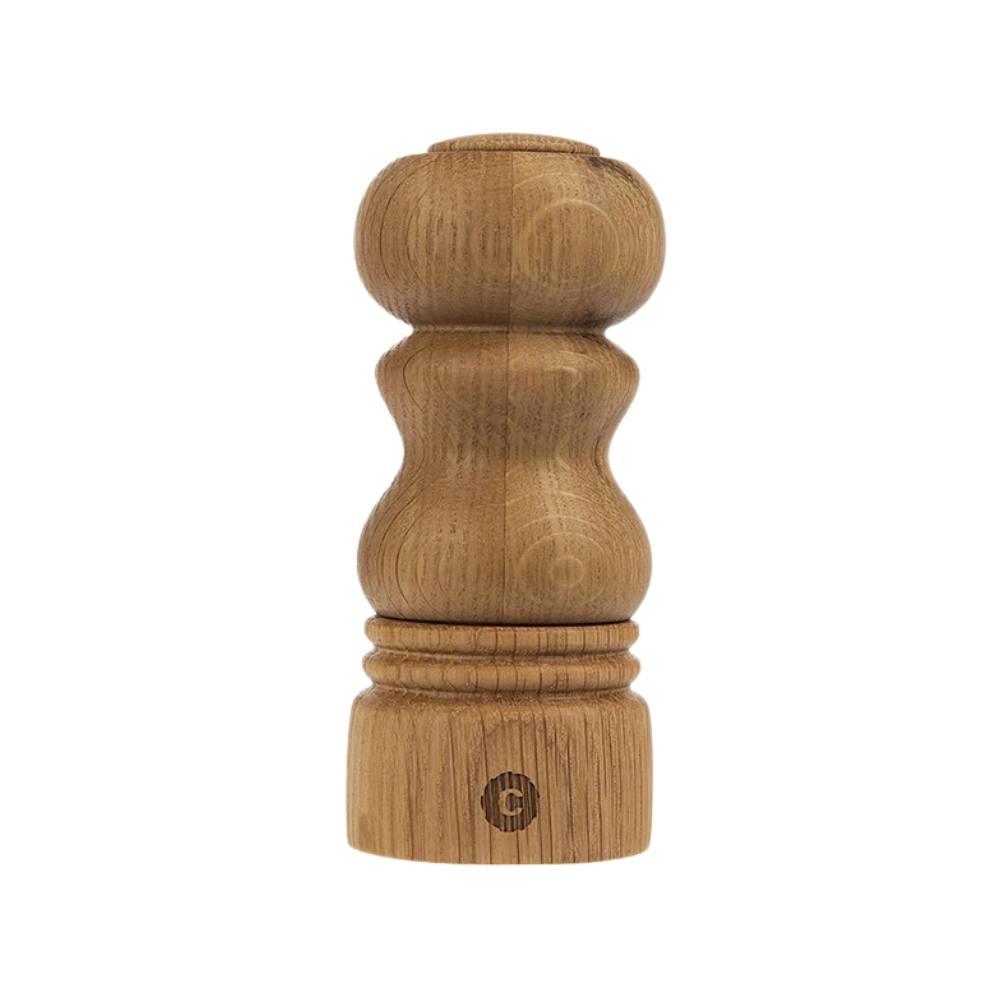 CERAMIC GRINDER SALT & PEPPER (OAK) -BROWN - CRUSHGRIND # 70150-2002