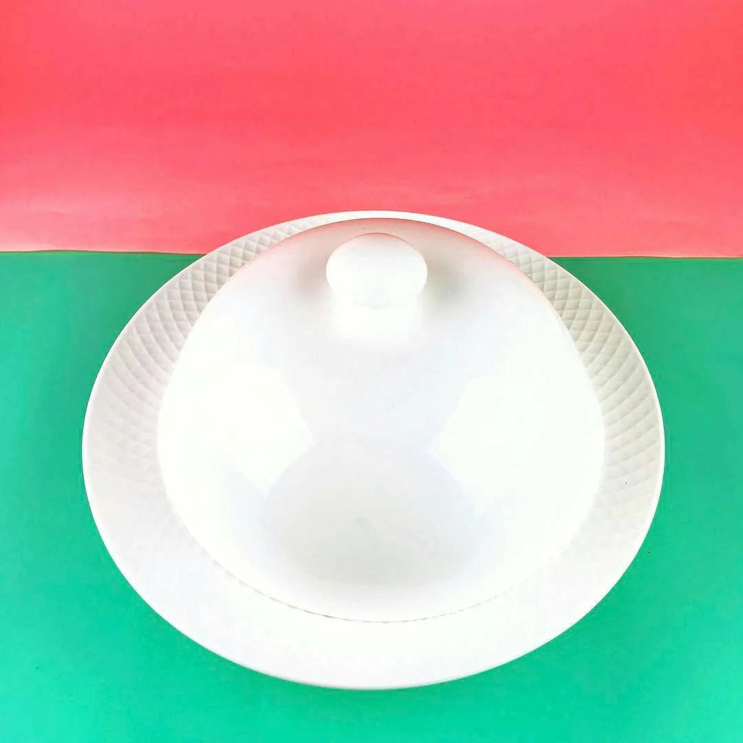 LID FOR MAIN COURSE 12.5 CM - WHITE - WILMAX # WL-996007