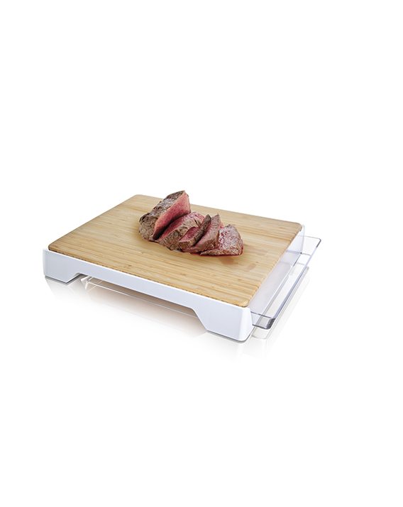 CUTTING BOARD & TRAY BAMBOO WITH SLEEVE - VACU VIN #4685260