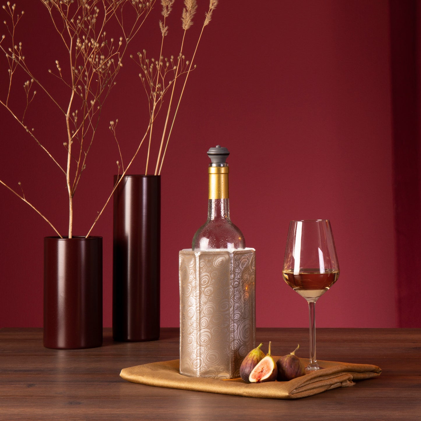 ACTIVE COOLER WINE & CHAMPAGNE - PLATINUM - VACU VIN # 3887560