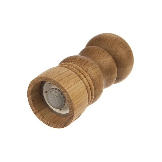 CERAMIC GRINDER SALT & PEPPER (OAK) -BROWN - CRUSHGRIND # 70150-2002
