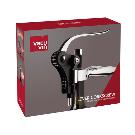 LEVER CORKSCREW HORIZONTAL BLACK - VACU VIN #6651460