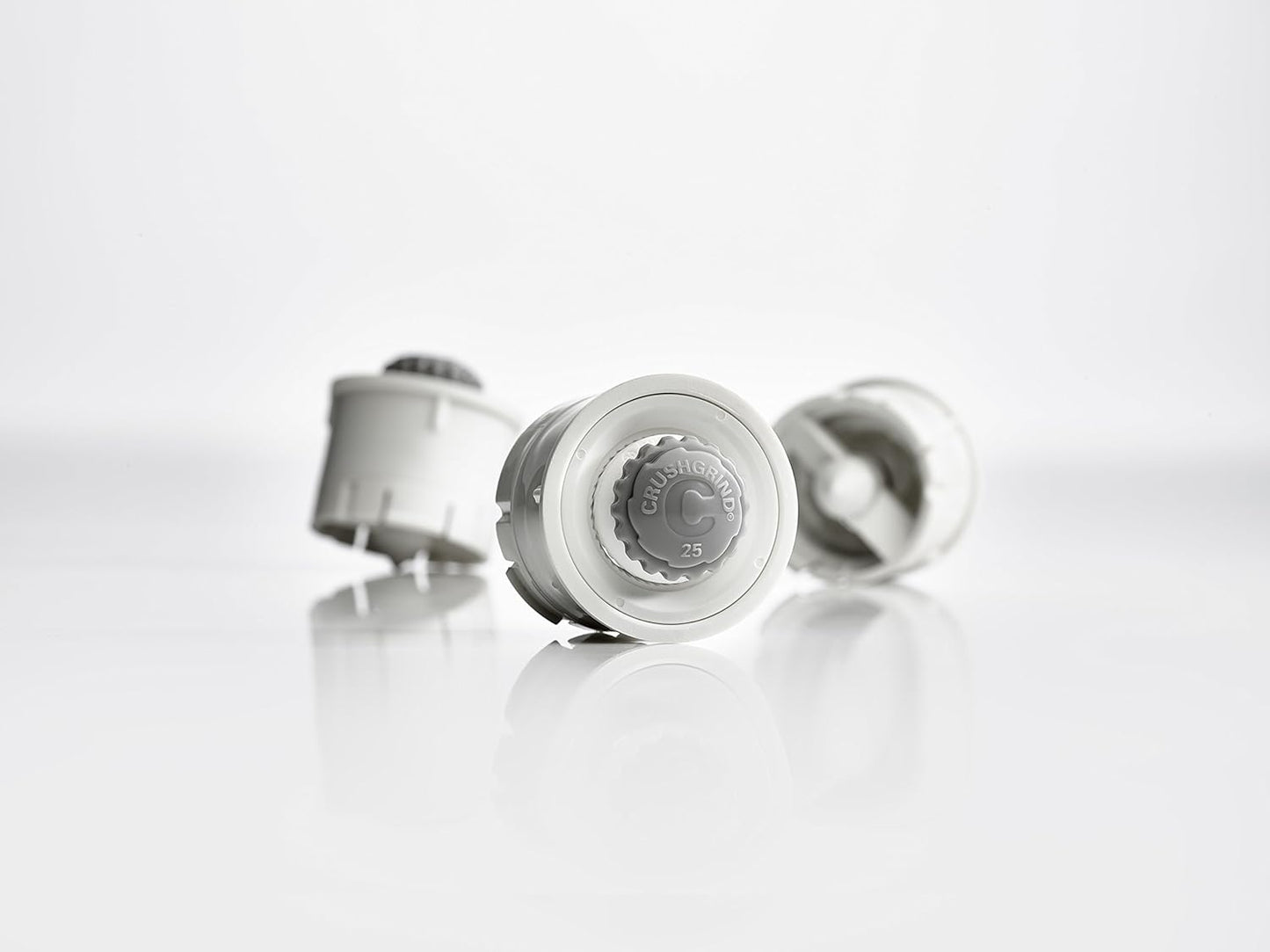 CERAMIC GRINDER SALT & PEPPER (BIRCH) - DARK BROWN - CRUSHGRIND # 70220-86