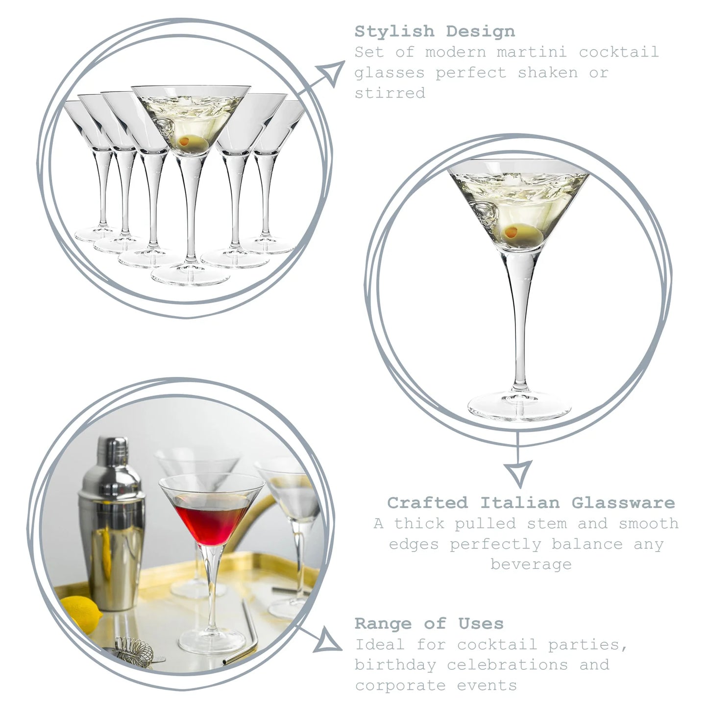 YPSILON COCKTAIL - BORMIOLI ROCCO # 1.24490