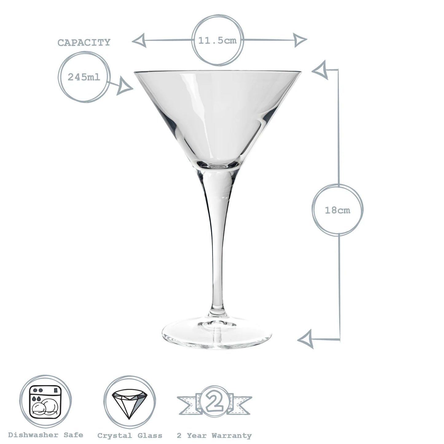YPSILON COCKTAIL - BORMIOLI ROCCO # 1.24490