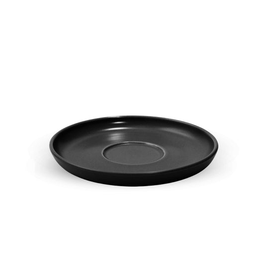 DE TERRA SAUCER FOR 125ML COFFEE CUP - 12.5 CM - MATT BLACK - DON BELLINI # DB2130012