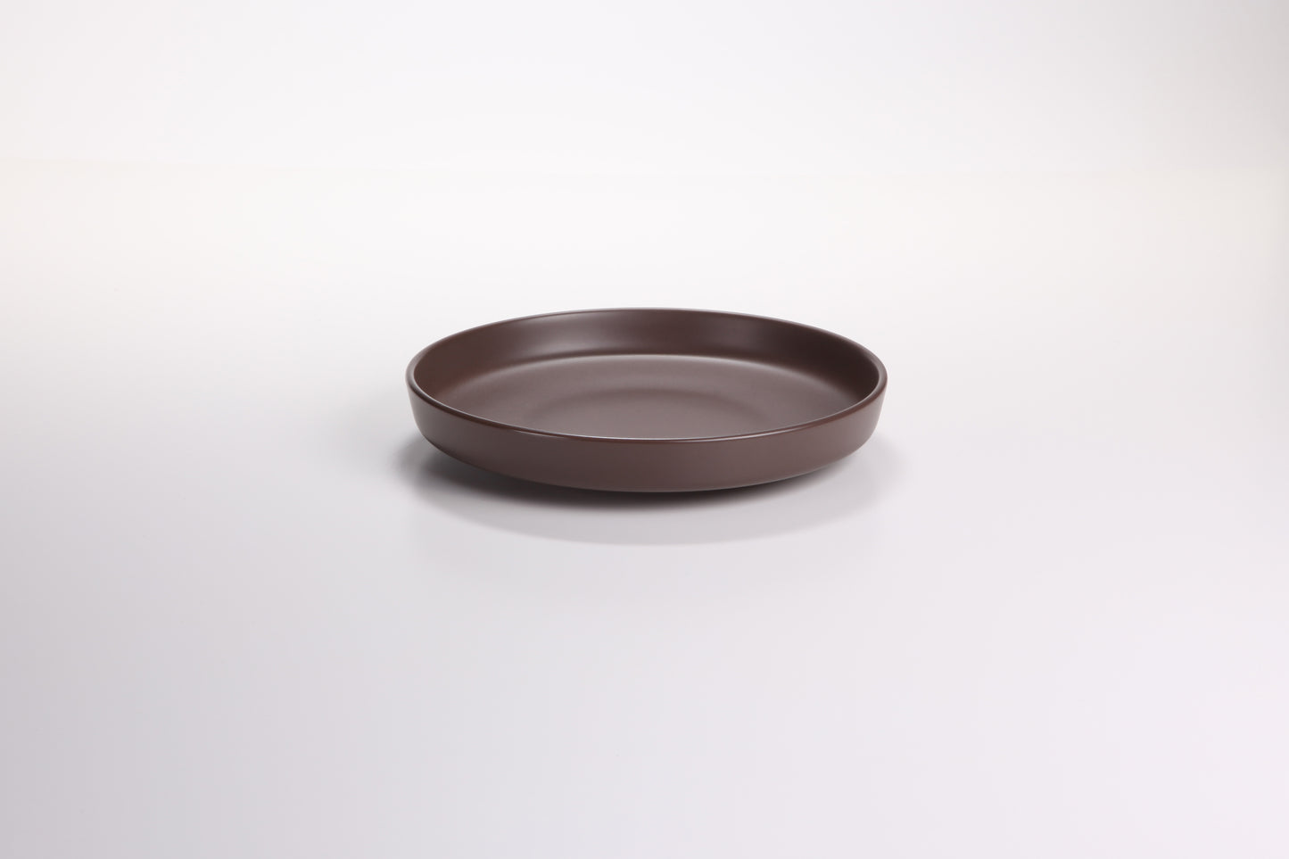 DE TERRA DEEP PLATE 9.25" l 24CM - DARK BROWN - DON BELLINI # DB2310224