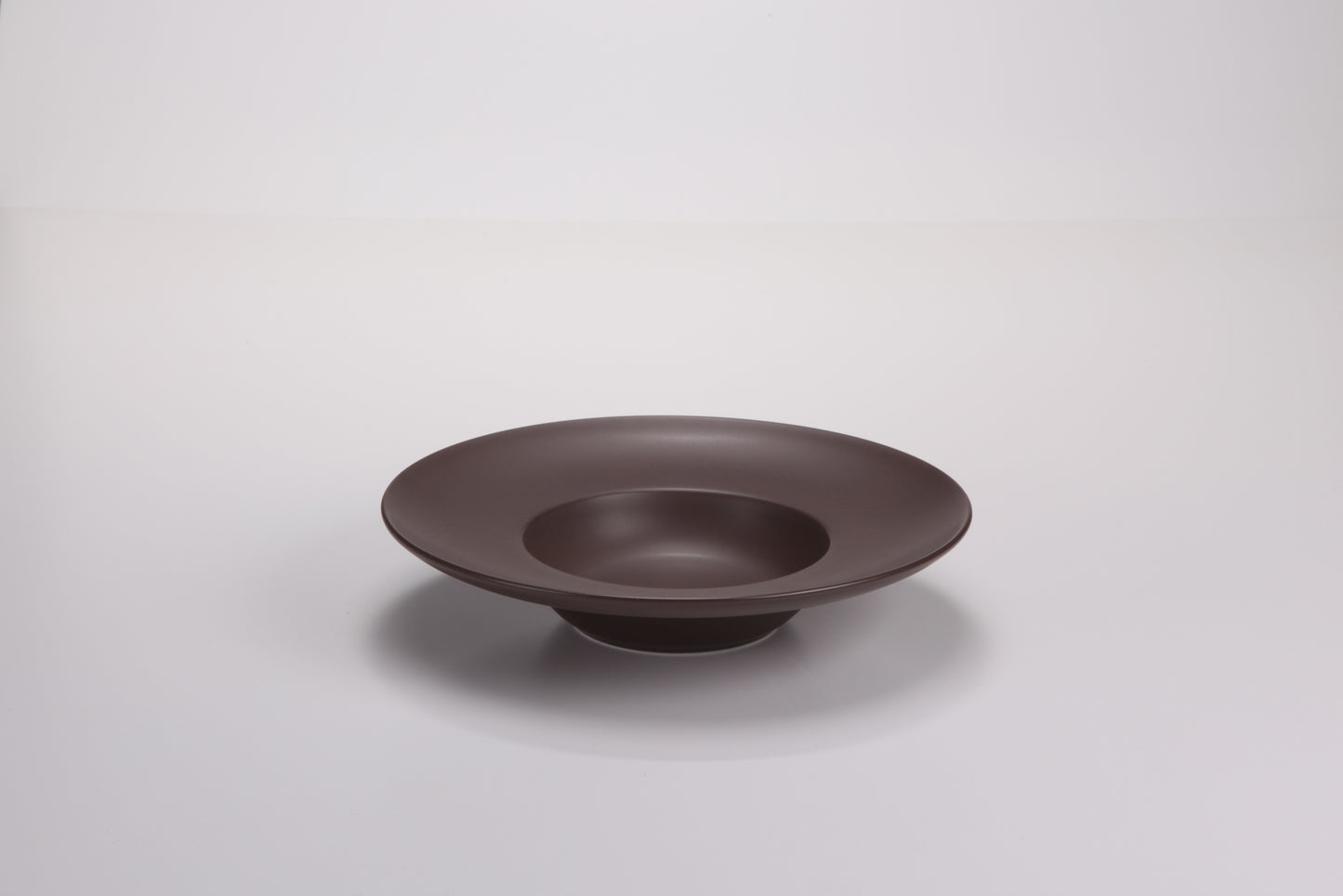 DE TERRA PASTA PLATE 9.25" l 24 CM - DARK BROWN - DON BELLINI # DB2310524