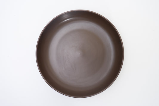 DE TERRA SERVICE PLATE 10.5" l 27CM - DARK BROWN - DON BELLINI # DB2319027