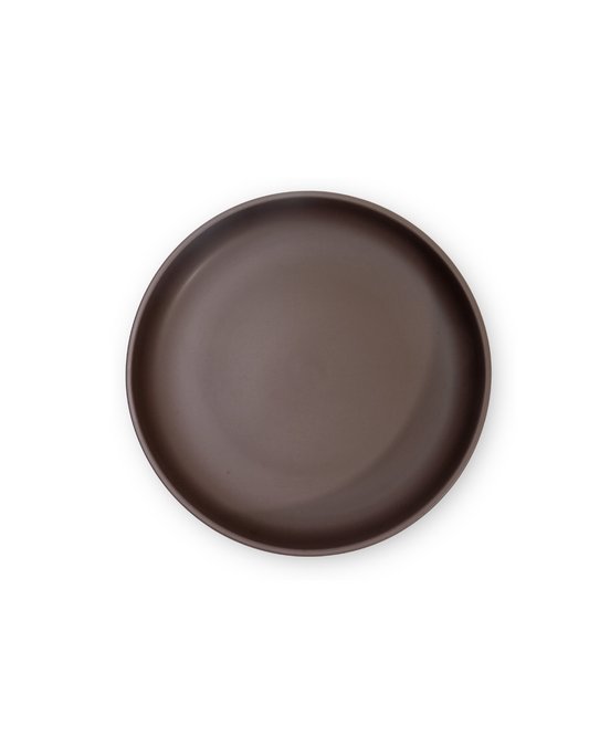 DE TERRA SERVICE PLATE 12" l 30CM - DARK BROWN - DON BELLINI # DB2319030