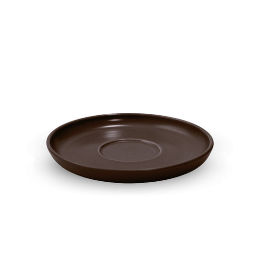 DE TERRA SAUCER FOR 125ML COFFEE CUP - 12.5 CM - DARK BROWN - DON BELLINI # DB2330012