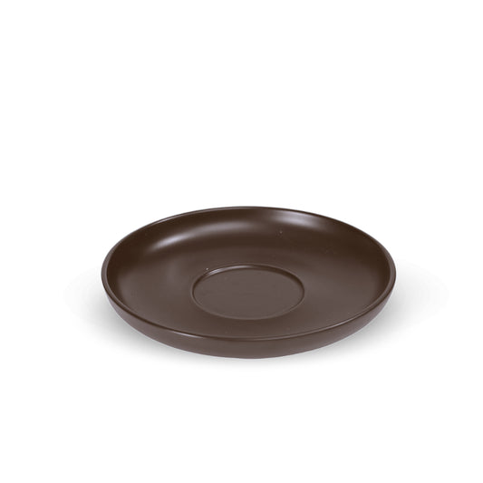 DE TERRA SAUCER FOR 120ML COFFEE CUP - 11.8 CM - DARK BROWN - DON BELLINI # DB2330112