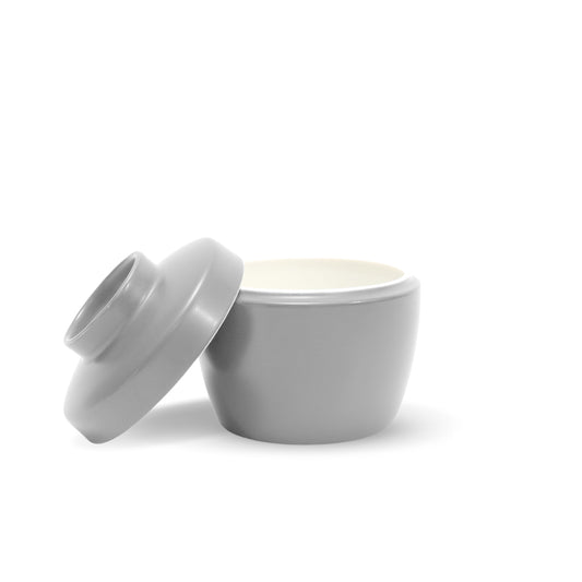 DE TERRA SOUP BOWL WITH LID 4" l 10CM - LIGHT GREY - DON BELLINI # DB2420210