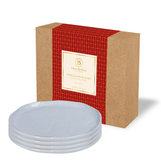 CRAFTSTONE 盤子套裝 8.25 英寸“(4 件套)- 燈塔灰 - DON BELLINI #DB7110120-S