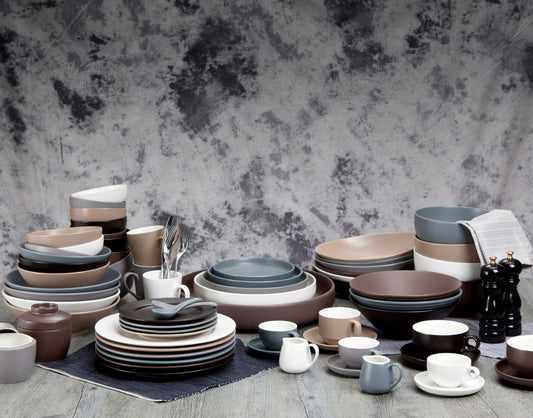 DE TERRA SUGAR BOWL 4" l 10cm - DARK BROWN - DON BELLINI # DB2353010