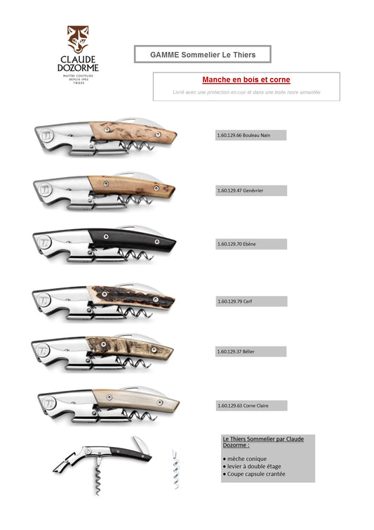 CORKSCREW - OLIVEWOOD - CLAUDE DOZORME # 1.90.126.89