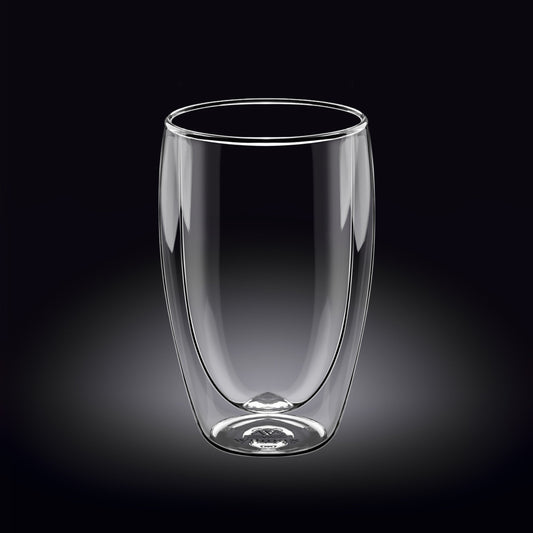 DOUBLE-WALL GLASS 13.5 OZ, 400ML #WL-888734