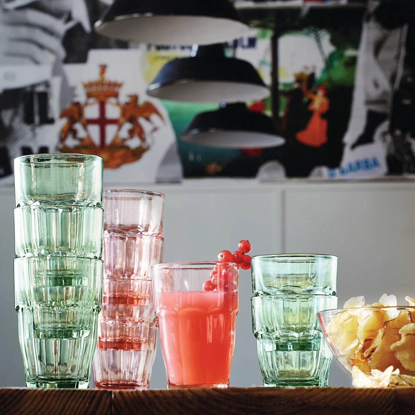ROCK BAR LONG DRINK - GREEN - BORMIOLI ROCCO # 4.18960
