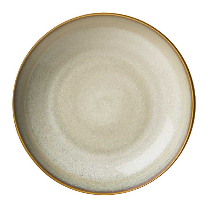 RUSTIC - DEEP ROUND COUPE PLATE #RT6102021-SA