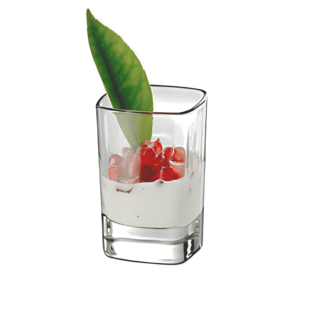 CUBIC 60ML SHOT GLASS - BORGONOVO # 11084024