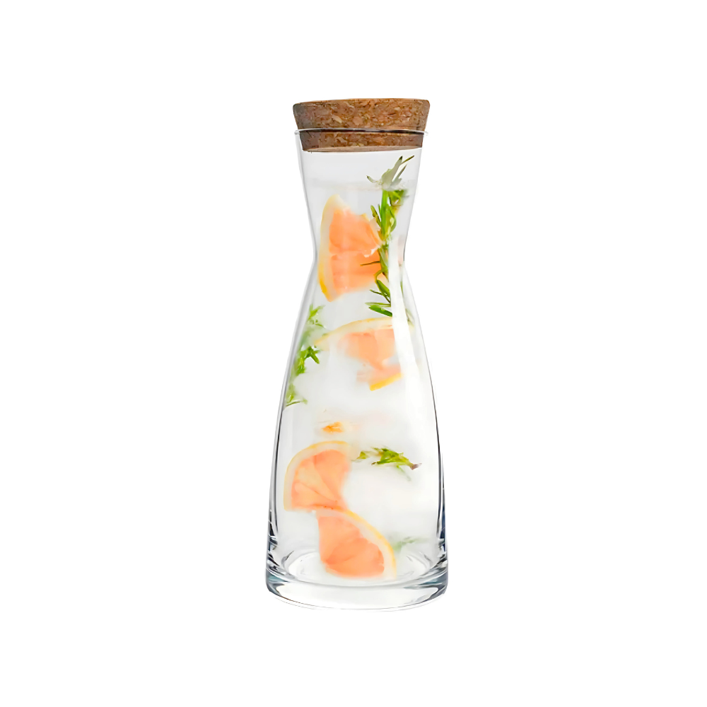 YPSILON CARAFE 0.25L WITH CORK - BORMIOLI ROCCO # 1.25071