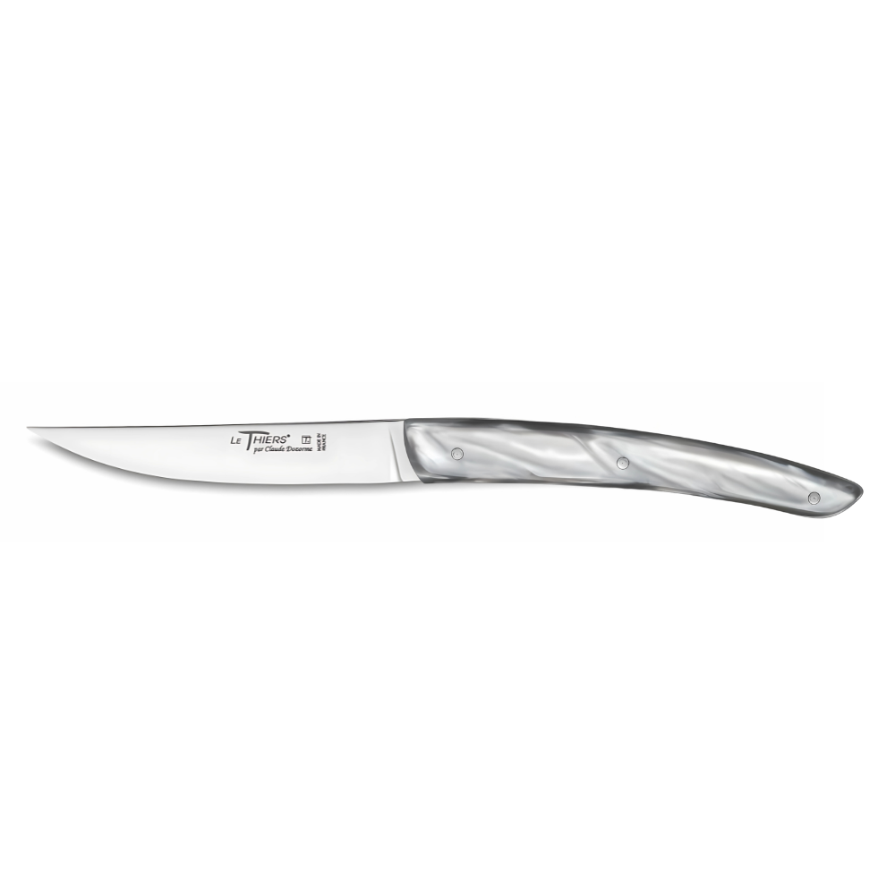 LE THIERS CLASSIC TABLE KNIFE - LIGHTGREY - CLAUDE DOZORME # 1.90.001.65
