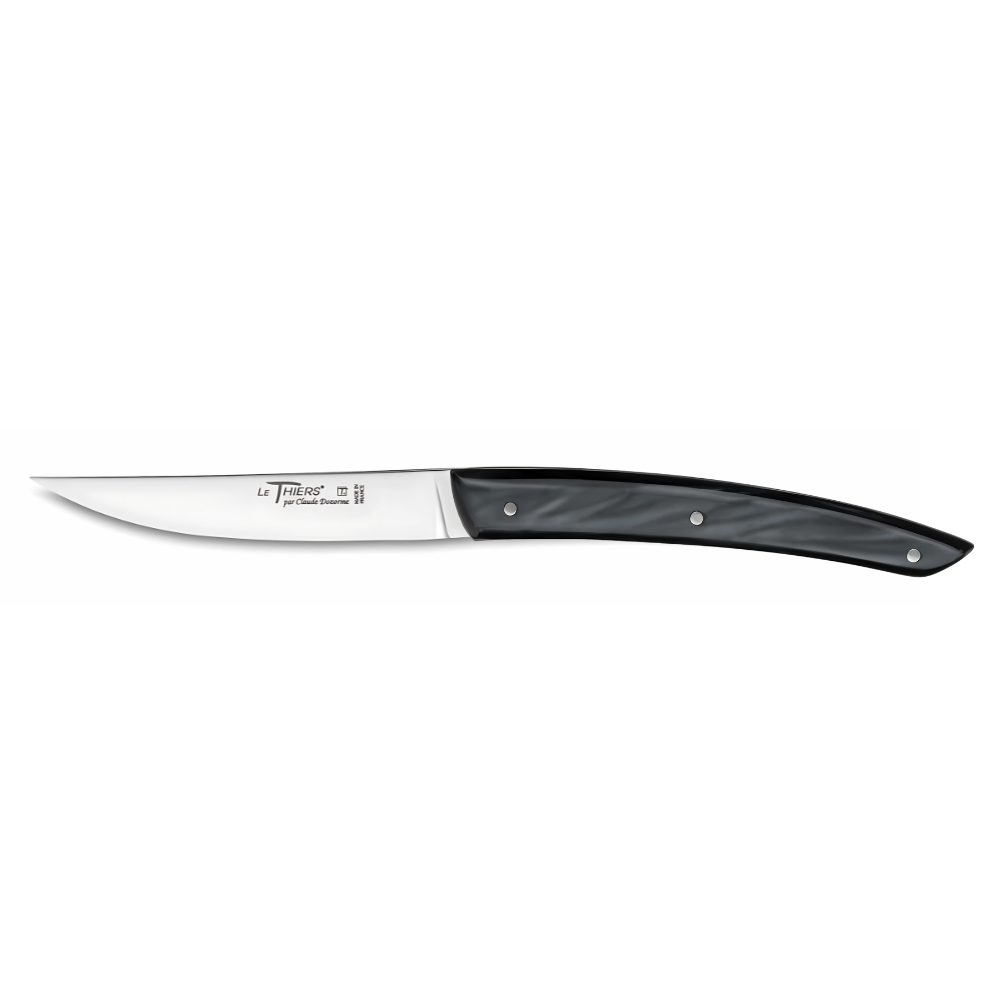 LE THIERS CLASSIC TABLE KNIFE - DARKGREY - CLAUDE DOZORME # 1.90.001.98