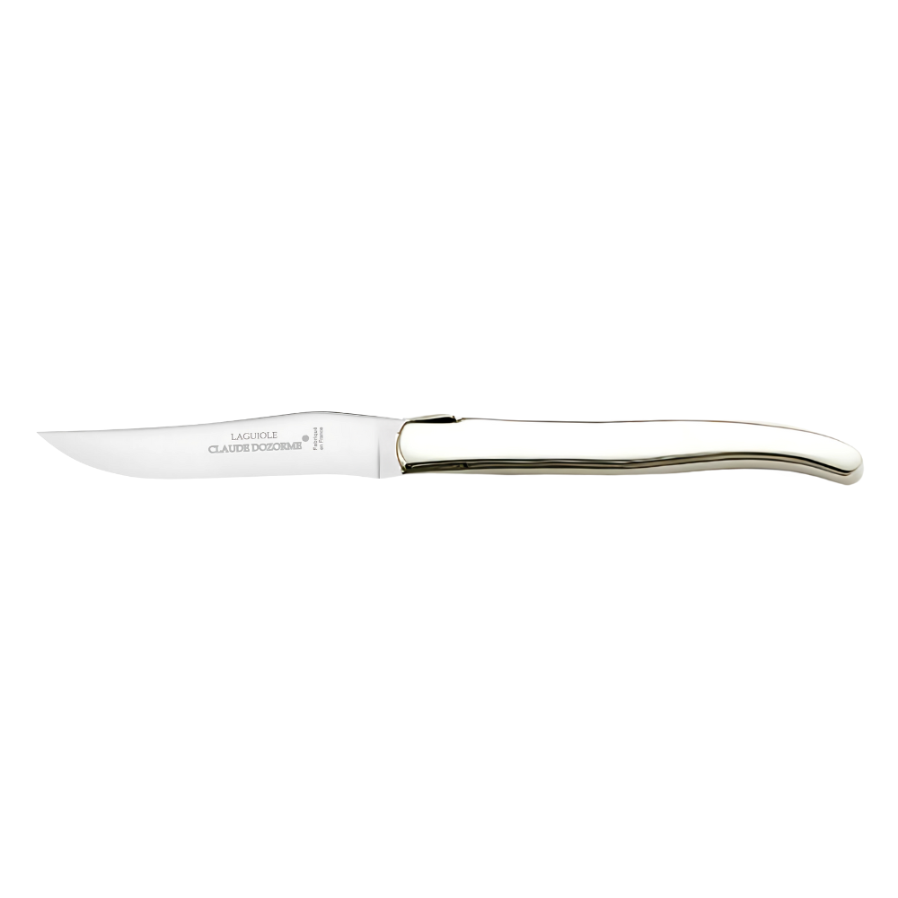 LAGUIOLE TABLE KNIFE - SHINYSTAINLESS - CLAUDE DOZORME # 1.60.110.91