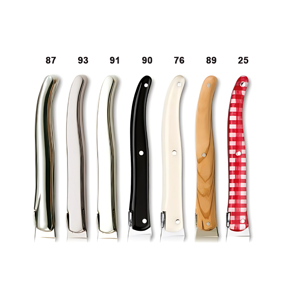 LAGUIOLE TABLE KNIFE - BLACK - CLAUDE DOZORME # 1.60.110.90