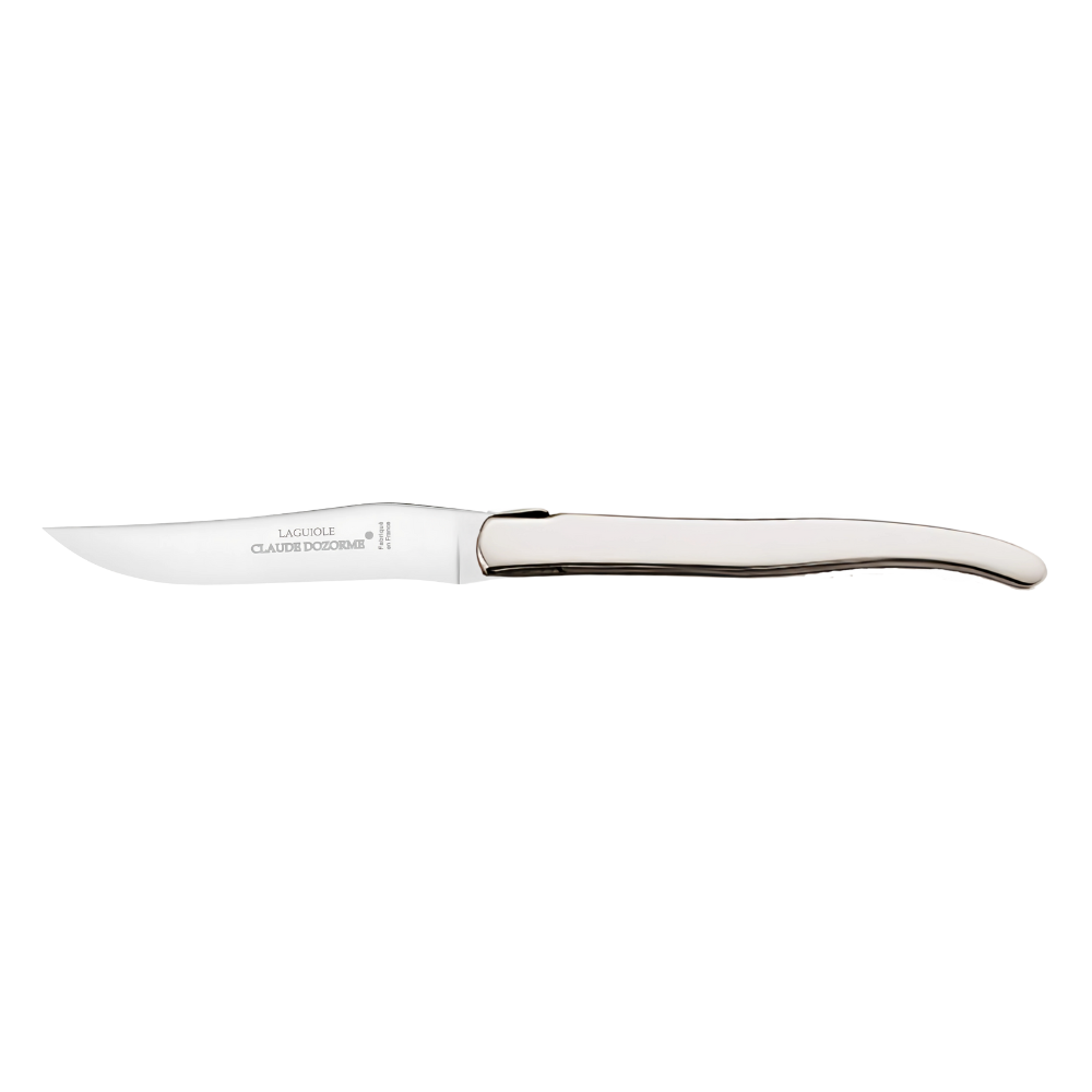LAGUIOLE TABLE KNIFE - SATINSTAINLESS - CLAUDE DOZORME # 1.60.110.93