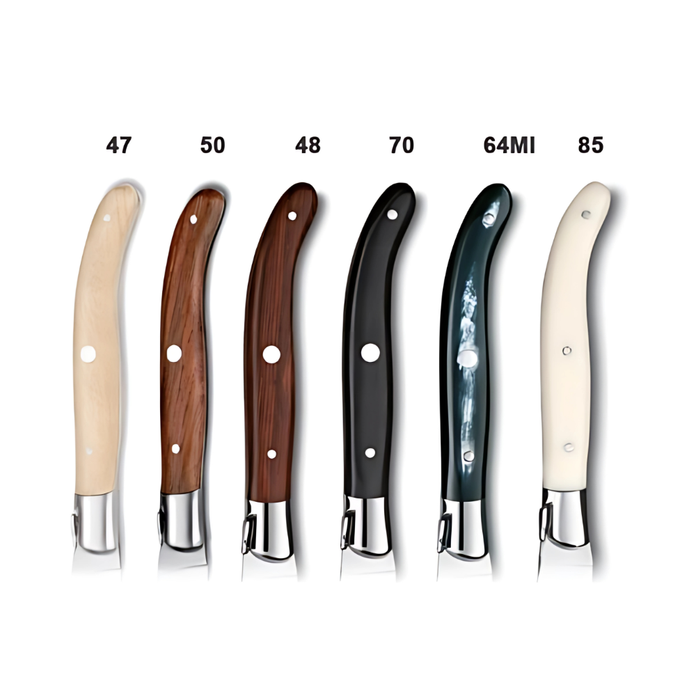 LAGUIOLE TABLE KNIFE - EBONY - CLAUDE DOZORME # 1.60.110.70S