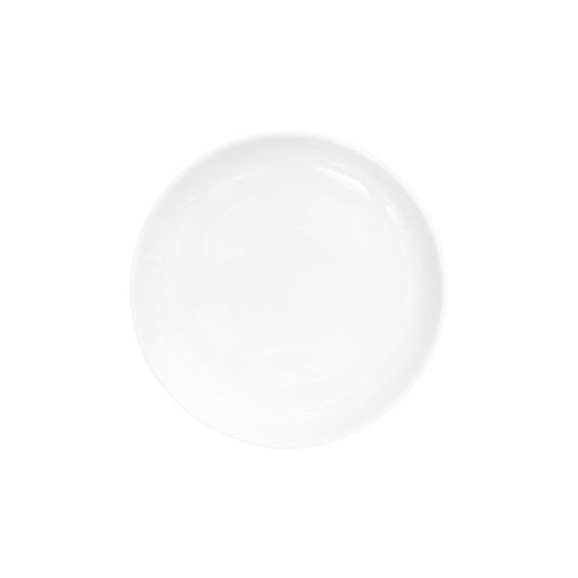 FINE CHINA ROLLED RIM BREAD PLATE 6" | 15 CM - WHITE - DON BELLINI # DB3010015