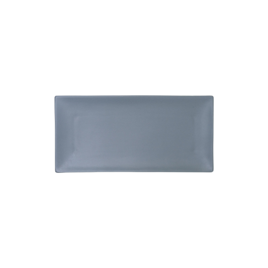 DE TERRA RECT. PLATE 11" l 28 CM - LIVID BLUE - DON BELLINI # DB2513028