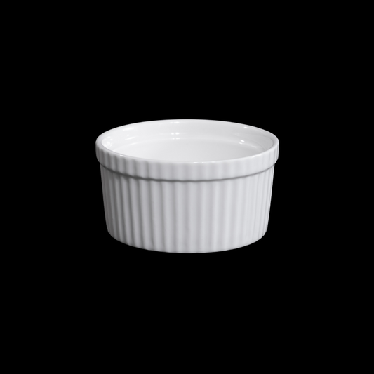 FINE CHINA RAMEKIN 85ML /3.2" | 8 CM - WHITE - DON BELLINI # DB306RK08
