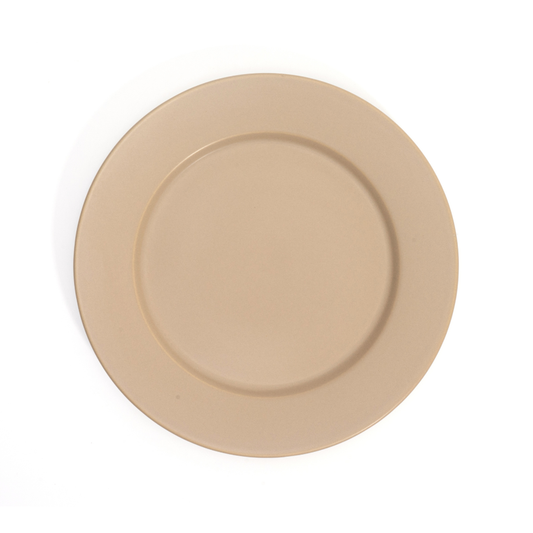 DE TERRA PLATE 9" l 23CM - SANDY KHAKI - DON BELLINI # DB2210123