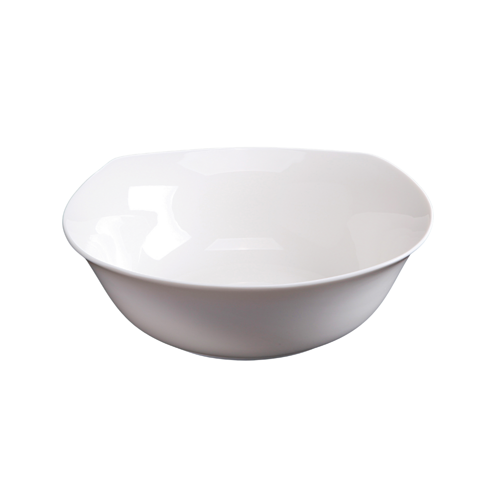 FINE CHINA BOWL 8.5" X 8.5" | 21.5 X 21.5 CM 44 FL OZ | 1300 ML - WHITE - DON BELLINI # DB3022022