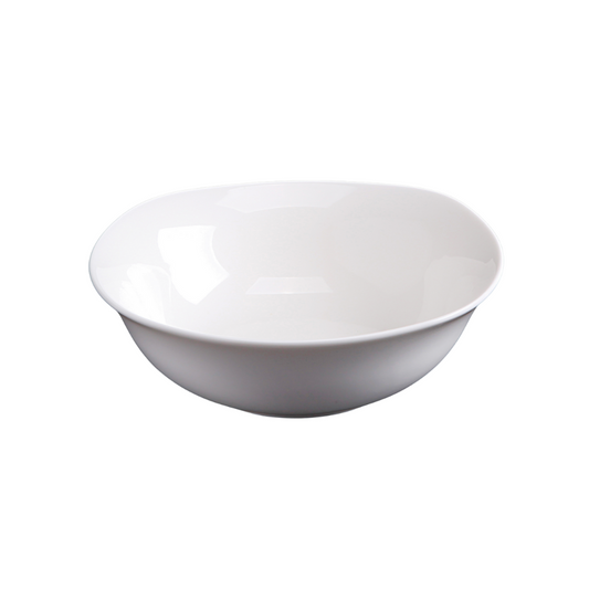 精美瓷碗 6.5" X 6.5" | 16.5 X 16.5 公分 22 液體盎司 | 650 毫升 - 白色 - DON BELLINI # DB3022017