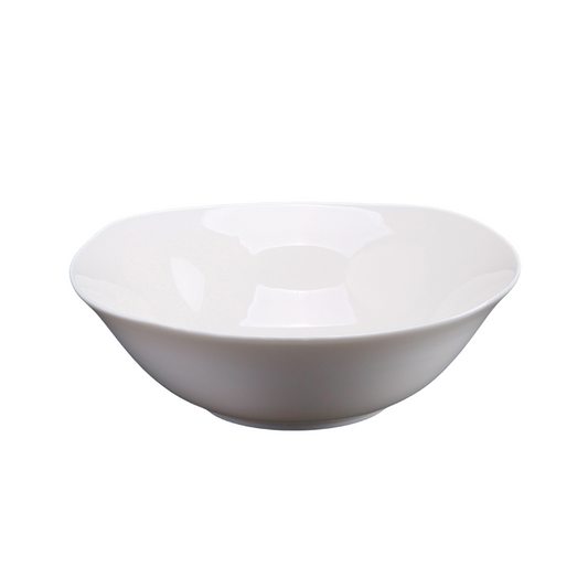 精美瓷碗 5.75" X 5.75" | 14.5 X 14.5 公分 12 液體盎司 | 345 毫升 - 白色 - DON BELLINI # DB3022015