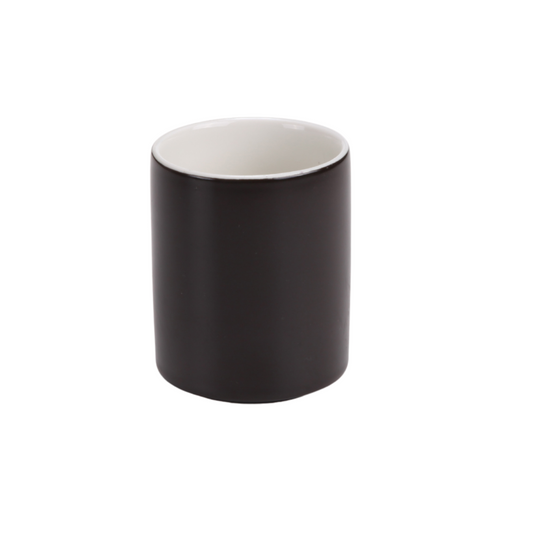 DE TERRA TEA CUP 220 ML l 7 x 9 CM - MATT BLACK - DON BELLINI # DB2139322