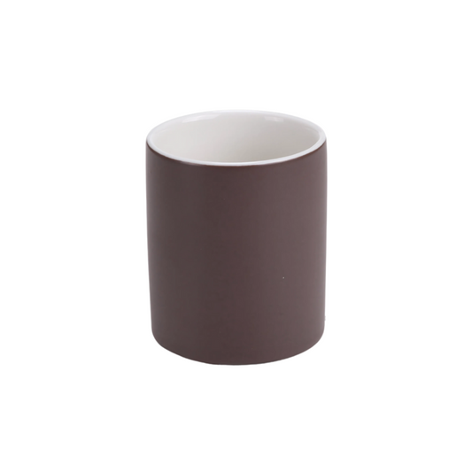 DE TERRA TEA CUP 220 ML l 7 x 9 CM - DARK BROWN - DON BELLINI # DB2339322