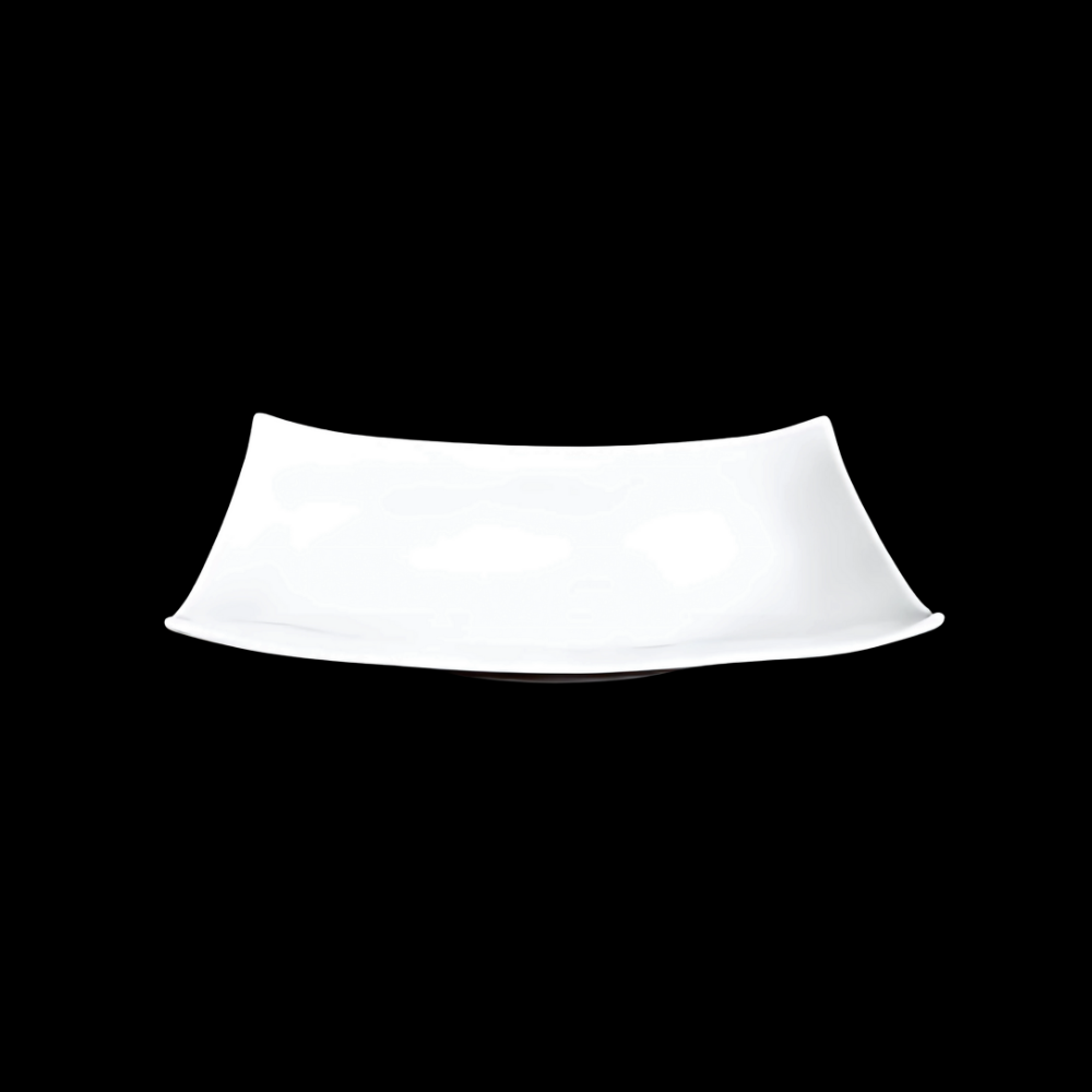 FINE CHINA SQUARE PLATE 8" | 20 CM - WHITE - DON BELLINI # DB3012420