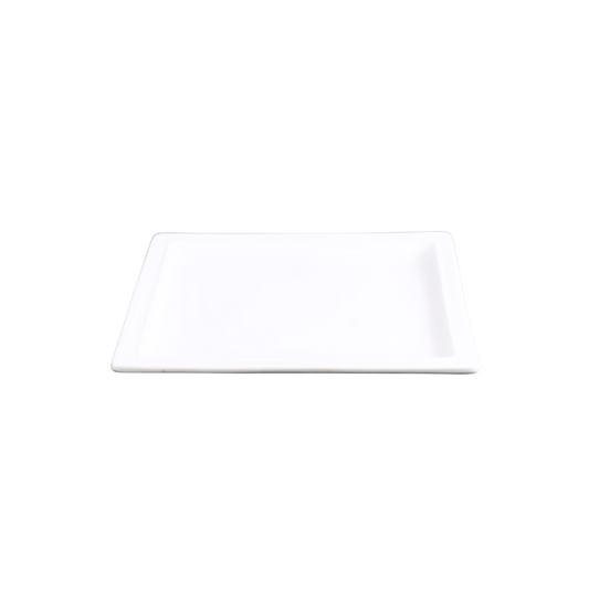 精美瓷器方形盤 8 英吋 | 20 公分 - 白色 - DON BELLINI # DB3012121