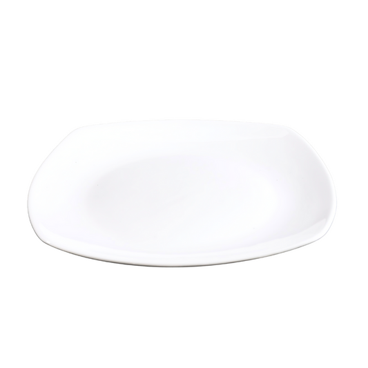 精美方形瓷盤 12 英吋 | 30 公分 - 白色 - DON BELLINI # DB3012031