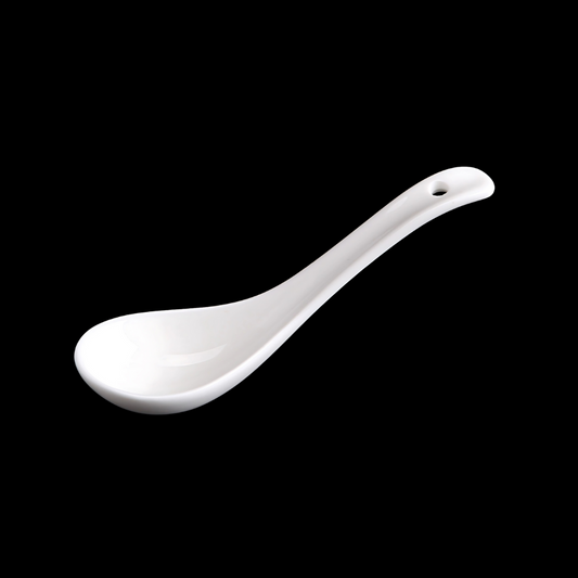 精美瓷勺 5 英寸 | 13 厘米 - 白色 - DON BELLINI # DB306SP13