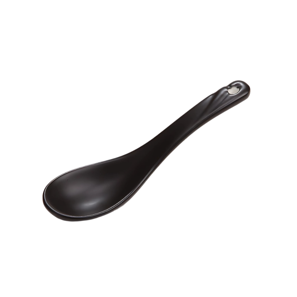 DE TERRA SPOON 4" l 10cm - MATT BLACK - DON BELLINI # DB216C100