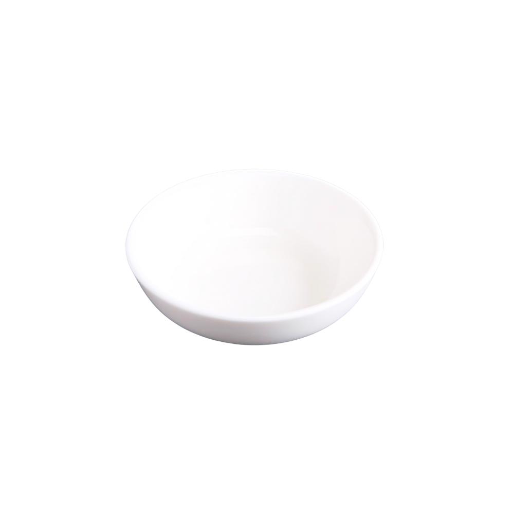 FINE CHINA SOY DISH 3" | 7.5 CM - WHITE - DON BELLINI # DB306SD75