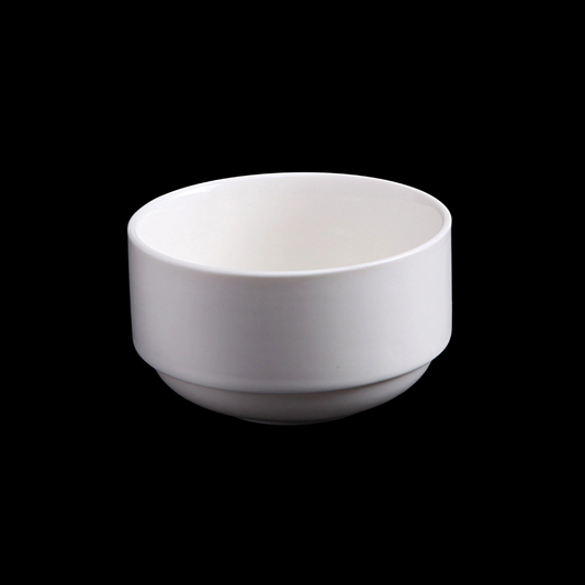 精美瓷湯杯 4 英吋 | 10 公分 10 液體盎司 | 300 毫升 - 白色 - DON BELLINI # DB3020110