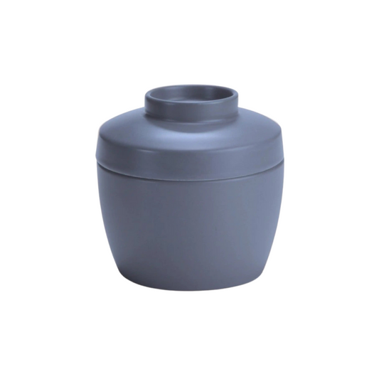 DE TERRA SOUP BOWL WITH LID 4" l 10CM - LIVID BLUE - DON BELLINI # DB2520210