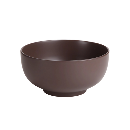DE TERRA SOUP BOWL '5.75" l 15 CM - DARK BROWN - DON BELLINI # DB2320015