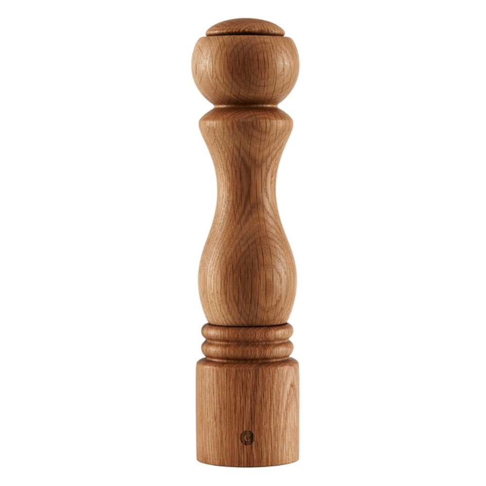 CERAMIC GRINDER SALT & PEPPER (OAK) - BROWN - CRUSHGRIND # 70170-2002